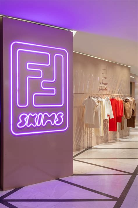 FENDI x SKIMS launches at Selfridges